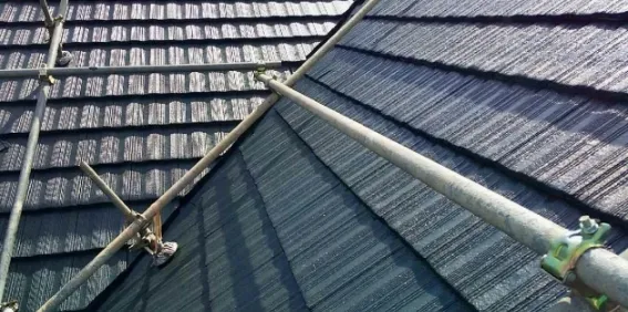 谷板金の交換・防水処理