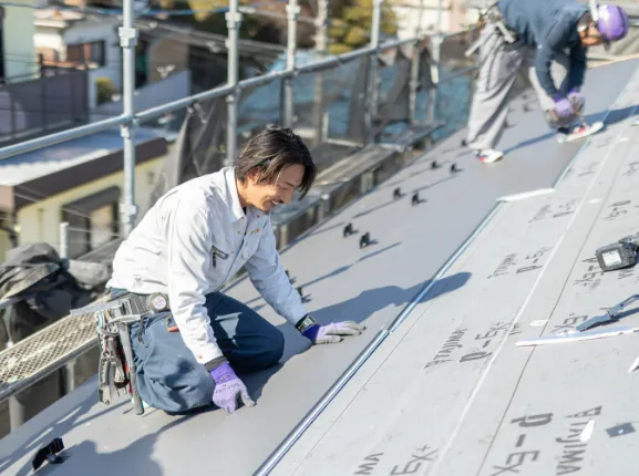 葺き替え工事のイメージ