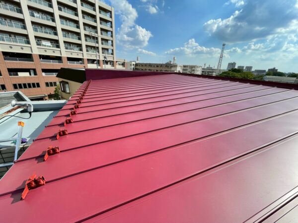 さいたま市北区にて屋根修理〈雨漏りしたマンション屋根〉の施工後写真