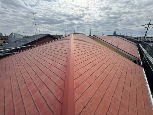 さいたま市西区にてアパート屋根修理・雨漏り修理〈屋根材落下による雨漏り発覚〉の施工前写真